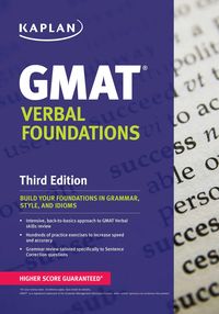 Produktbild: Kaplan Test Prep: Kaplan GMAT Verbal Foundations