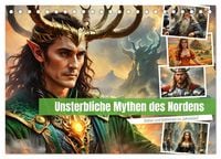Produktbild: Unsterbliche Mythen des Nordens (Tischkalender 2027 DIN A5 quer), CALVENDO Monatskalender