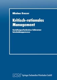 Produktbild: Kritisch-rationales Management