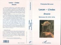 Produktbild: LACAN-L'INDEX : Encore - Seminaire XX (1972-1973)