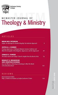 Produktbild: McMaster Journal of Theology and Ministry