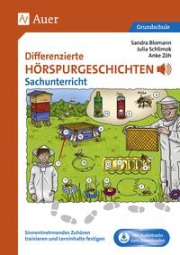 Produktbild: Differenzierte H&ouml;rspurgeschichten Sachunterricht