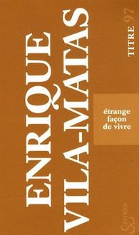 Produktbild: Etrange facon de vivre