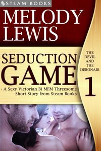 Produktbild: Seduction Game - A Sexy Victorian Bi MFM Threesome Short Story from Steam Books