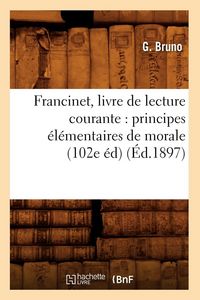 Produktbild: Francinet, livre de lecture courante