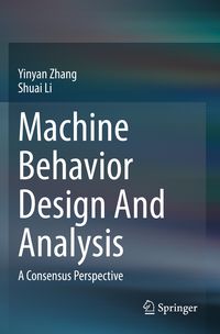Produktbild: Machine Behavior Design And Analysis
