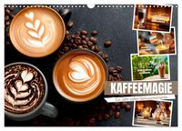 Produktbild: Kaffeemagie - Ein Jahr voller Genussmomente (Wandkalender 2026 DIN A3 quer), CALVENDO Monatskalender
