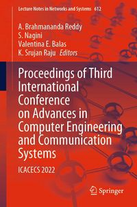 Produktbild: Proceedings of Third International Conference on Advances in Computer Engineering and Communication Systems