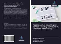 Produktbild: Reacties van de bevolking van de Gemeenschap op COVID-19: Een snelle beoordeling