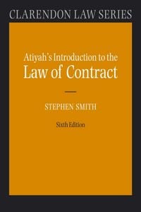 Produktbild: Atiyah's Introduction to the Law of Contract
