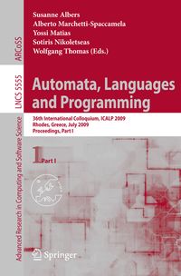 Produktbild: Automata, Languages and Programming