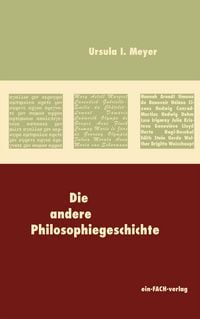 Produktbild: Die andere Philosophiegeschichte