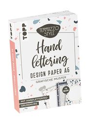 Bild vom Artikel Handlettering Design Paper Block Terrazzo A6 vom Autor Ludmila Blum
