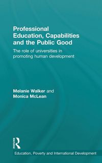 Produktbild: Professional Education, Capabilities and the Public Good