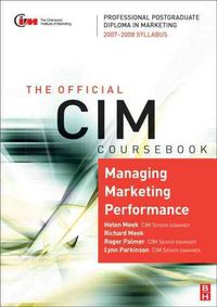 Produktbild: Managing Marketing Performance