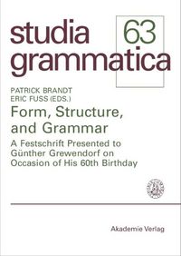 Produktbild: Form, Structure, and Grammar