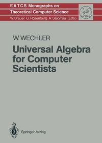 Produktbild: Universal Algebra for Computer Scientists