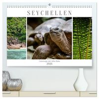 Produktbild: Seychellen - unterwegs mit Julia Hahn (hochwertiger Premium Wandkalender 2026 DIN A2 quer), Kunstdruck in Hochglanz