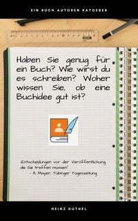 Produktbild: Haben Sie genug f&uuml;r ein Buch?