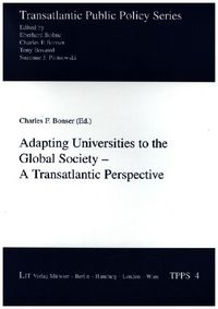 Produktbild: Adapting Universities to the Global Society - A Transatlantic Perspective