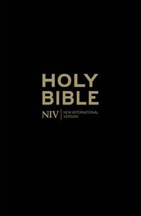 Produktbild: NIV Popular Cross-Reference Black Leather Bible