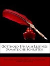 Produktbild: Lessing, G: Gotthold Ephraim Lessings S&auml;mmtliche Schriften