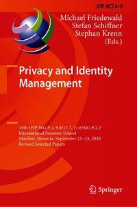 Produktbild: Privacy and Identity Management