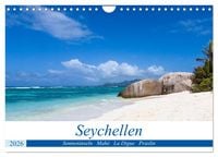 Produktbild: Seychellen. Sonneninseln - Mah&eacute;, La Digue, Praslin (Wandkalender 2026 DIN A4 quer), CALVENDO Monatskalender