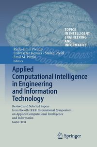 Produktbild: Applied Computational Intelligence in Engineering and Information Technology