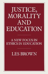 Produktbild: Justice, Morality and Education