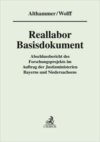 Produktbild: Reallabor Basisdokument