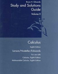 Produktbild: Edwards, B: Calculus Study and Solutions Guide