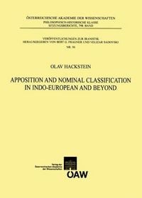 Produktbild: Apposition and Nominal Classification in Indo-European and Beyond