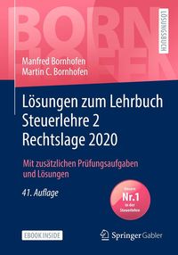 Produktbild: L&ouml;sungen zum Lehrbuch Steuerlehre 2 Rechtslage 2020