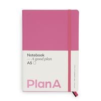 Produktbild Notizbuch A5 Hardcover Candy Pink Blanko, 240 Seiten