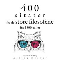 Produktbild: 400 sitater fra store filosofer fra 1800-tallet