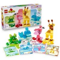 Produktbild: LEGO DUPLO 10472 Wir Bauen Tiere, Lernspielzeug zur Verbesserung der Fingerfertigkeit