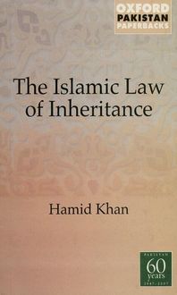 Produktbild: Khan, H: Islamic Law of Inheritance