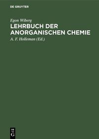 Produktbild: Lehrbuch der anorganischen Chemie