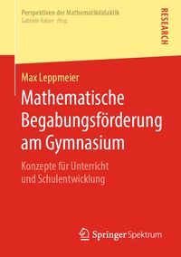 Produktbild: Mathematische Begabungsf&ouml;rderung am Gymnasium