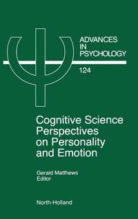 Produktbild: Cognitive Science Perspectives on Personality and Emotion