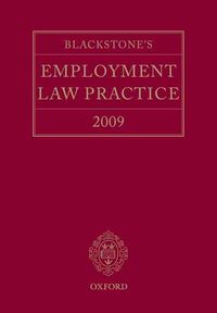 Produktbild: Blackstone's Employment Law Practice 2009