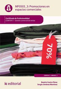 Produktbild: Castro P&eacute;rez, B: Promociones en espacios comerciales : gesti