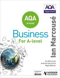 Produktbild: AQA Business for A Level (Marcous&eacute;)