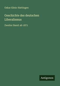Produktbild: Geschichte des deutschen Liberalismus
