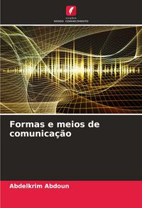 Produktbild: Formas e meios de comunica&ccedil;&atilde;o