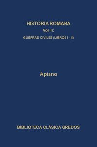 Produktbild: Historia romana II. Guerras civiles (Libros I-II)