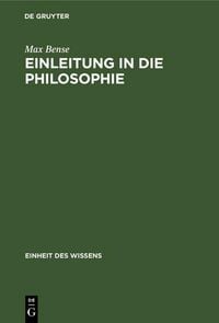 Produktbild: Einleitung in die Philosophie