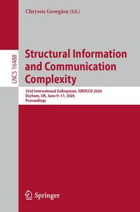 Produktbild: Structural Information and Communication Complexity