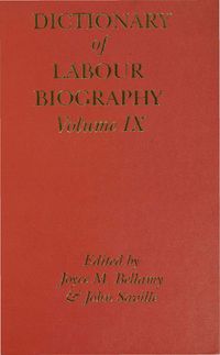 Produktbild: Dictionary of Labour Biography